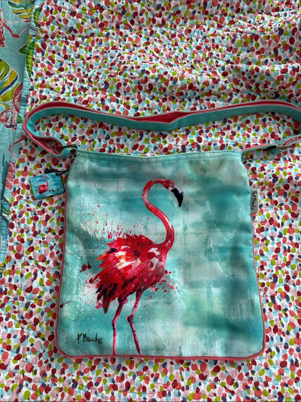 Sun N sand by Paul Brent canvas bag